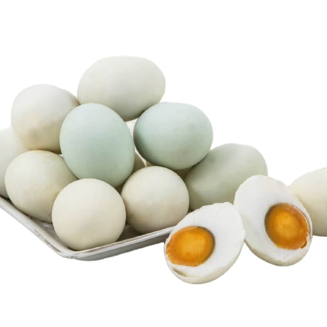 Premium Quality Salted Duck Egg Chinese Cooked Preserved Egg