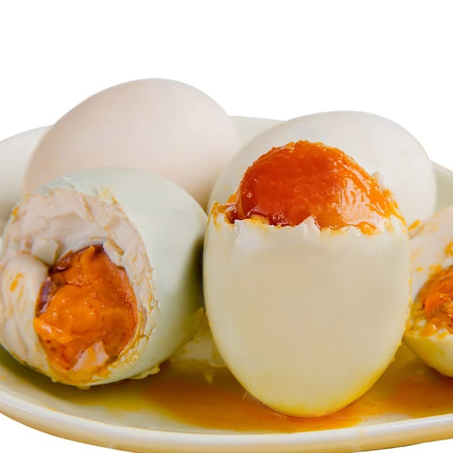 Best Quality Salted Duck Egg Chinese Cooked Preserved Egg