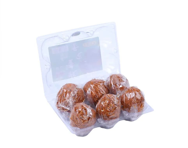 6PCS Coated Preserved Duck Eggs with Factory Price