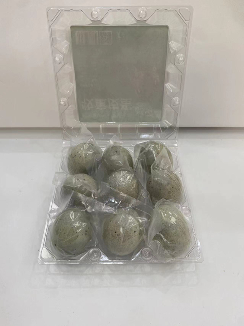 9 PCS Lead-less Preserved Duck Egg Yummy Chinese Process Egg