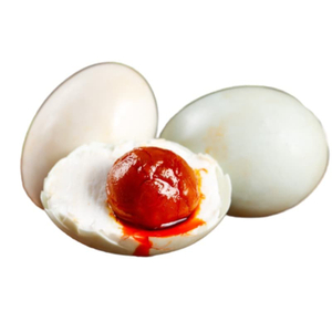 Premium Quality Salted Duck Egg Chinese Oil Yummy Cooked Packaged Egg