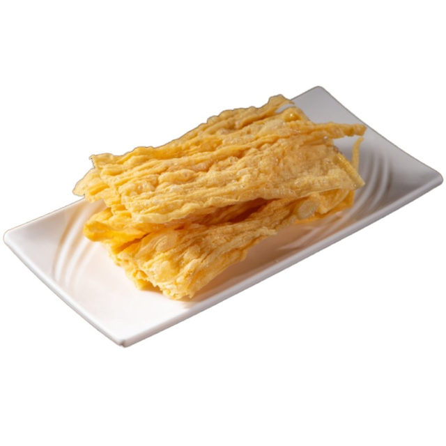 Manufacturer Supply Fried Bean Curd Sheet Yummy Fuzhu Yuba Soybean Stheet